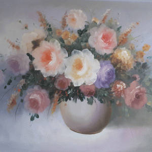 Jarron Rosas Grandes